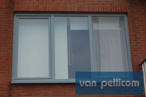 PVC ramen met raamverduistering